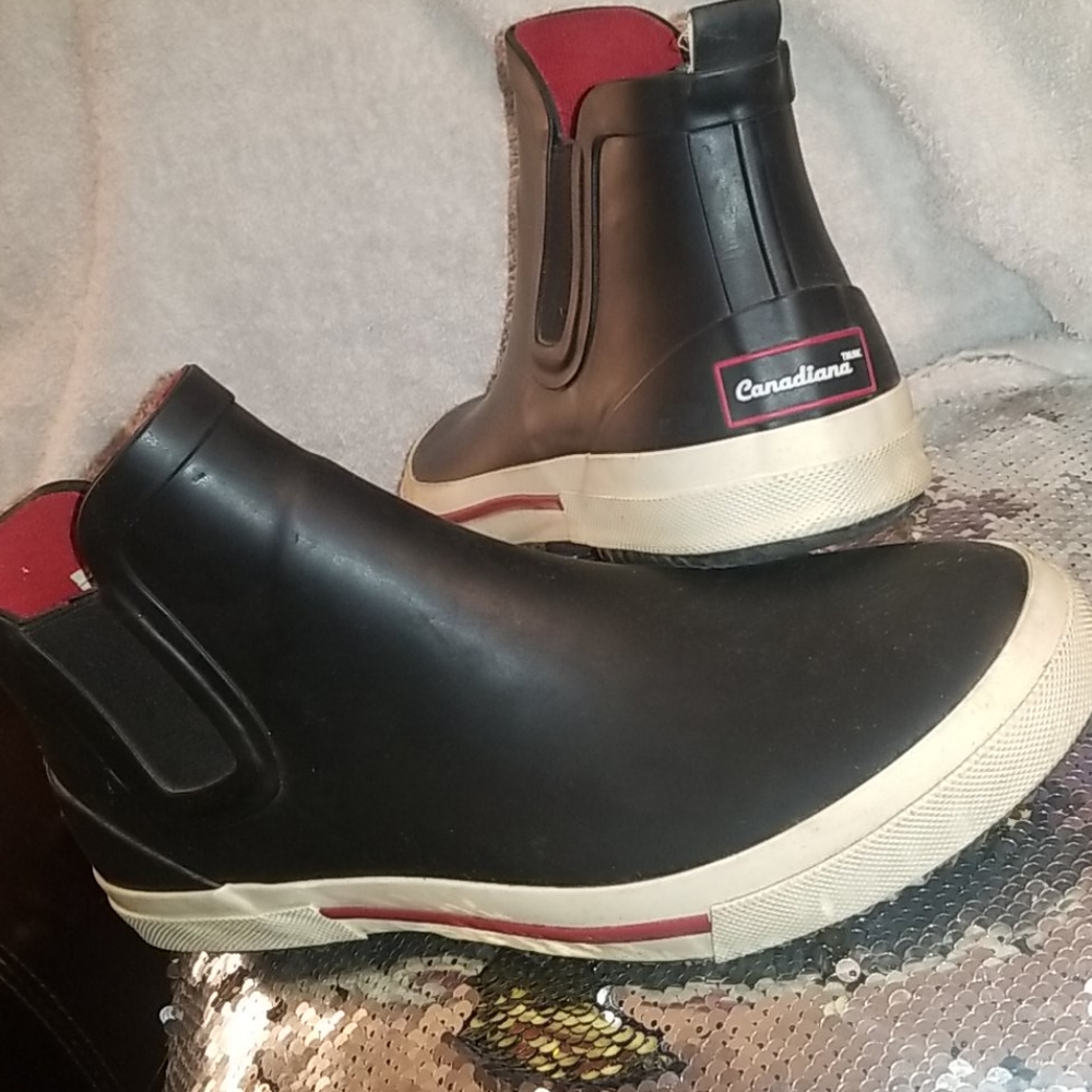 low cut rain boots